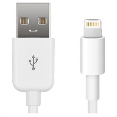 Premium MicroConnect Lightning Cable MFI Certified 2m White - Durable & Fast Charging